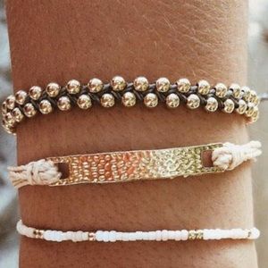 Pura Vida Track Beaded Bracelet NWOT